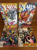 4 Issues Uncanny X Men Comic #280 #283 #284 #285 Marvel Comics Bishop What Lies Beyond the Void