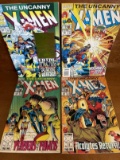 4 Issues Uncanny X Men Comic #298 #299 #301 #304 Marvel Comics 30 Years of X Men