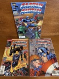 3 Issues Captain America Comic #8 #9 #10 Marvel Comics Robinson Bennett Rio Hope
