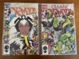 2 Issues Classic XMen Comic #2 & #3 Marvel Comics Copper Age Comics