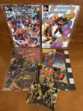 5 Issues Ultraforce Avengers Comic #1 Ultraverse Prelude #1 Marvel Action Hour Comic Ash Mini Comic