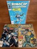 3 Issues Robocop Comic #2 # 4 & Robocop 2 #2 Marvel Comics The Future of Law Enforcement