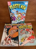 3 Issues Plastic Man Comics #12 #13 & #17 DC Comics 1976 $ 1977 Bronze Age Comics