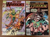 2 Issues The New Warriors Comic #3 & #5 Marvel Comics 1990 Copper Age Comics