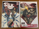 2 Issues Silk Comic #4 & #5 Marvel Comics Secret Wars Last Days of Silk