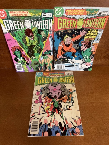 3 Issues Green Lantern Comic #161 #162 & #169 DC Comics Bronze Age Comics