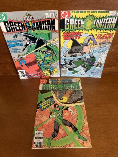 3 Issues Green Lantern Comic #174 #175 & #179 DC Comics Bronze Age Comics