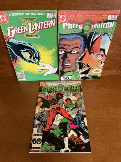 3 Issues Green Lantern Comic #189 #190 & #203 DC Comics Bronze Age Comics