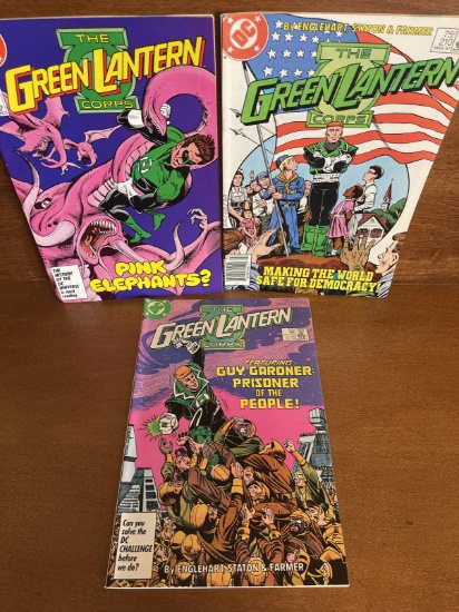 3 Issues Green Lantern Comic #205 #210 & #211 DC Comics Copper Age Comics