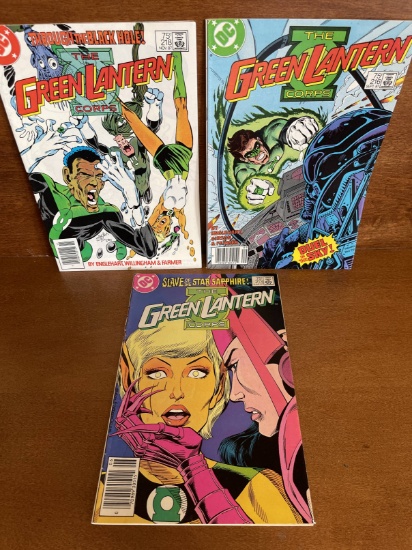 3 Issues Green Lantern Comic #213 #216 & #218 DC Comics Copper Age Comics