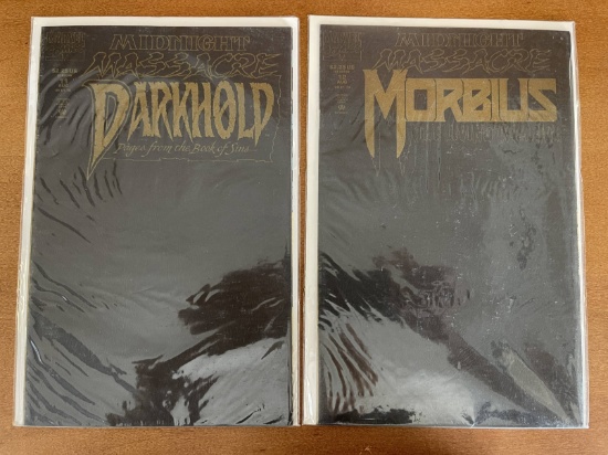 2 Issues Darkhold #11 Morbius Comic #12 Marvel Comics Special Darkhold Covers