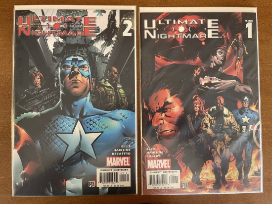 2 Issues Ultimate Nightmare Comic #1 & #2 Marvel Comics KEY 1st Issue