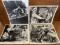 Four Reprint Photos 8x10 for Cecil B DeMilles Unconquered 1947 with Gary Cooper