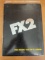 FX2 Press Kit with Folder, Info, Articles and 7 Photo Sheets 8x10 Bryan Brown