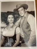 Photo for Gunsmoke TV Show 1959 on CBS includes CBS Photo Division Info Sheet James Arness