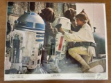 One Lobby Card From Star Wars 1977 George Lucas Mark Hamill 11X14 R2-D2