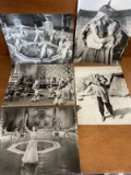 Five Photos From The Conquerer 1956 with John Wayne and Susan Hayward 8x10