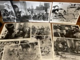 Ten Photo Stills From the Movie Khartoum United Artists Pictures 1966 with Studio Print on Photos 8X