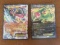 2 Pokemon Cards Rare Flygon EX & Hawlucha EX