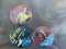 3 Items Star Trek Button Fascinating Captain (Spock) & Phasers on Stun (Captain Kirk)