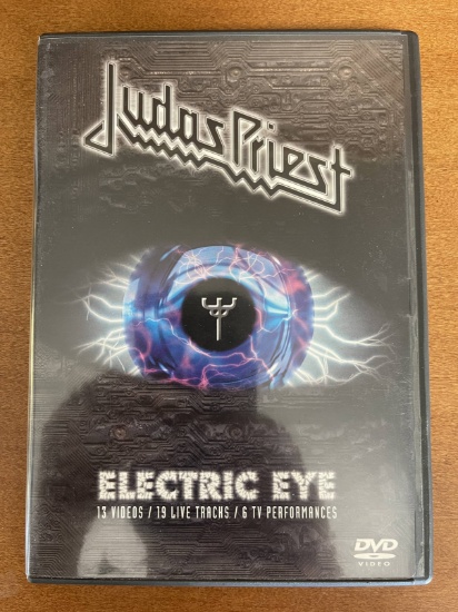 Judas Priest Electric Eye DVD Video 13 Videos 19 Live Tracks 6 TV Performances