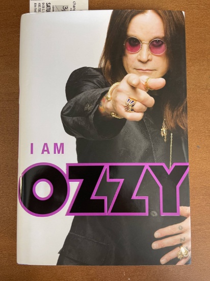 I Am Ozzy Memior Book By Ozzy Ozbourne Signed By The Author Hardback Grand Central Publishing
