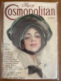 Cosmopolitan Magazine May 1913 Hearst Publishing 15 Cents Why We Win Rex Beach Jack London George Ad
