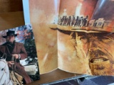 2 Items Original Theatrical Movie Poster for Pale Rider & Original Pale Rider Teaching Kit 1985