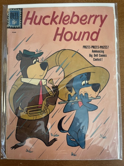 Huckleberry Hound Comic #11 Dell 1961 Silver Age Cartoon Comic 15 Cents