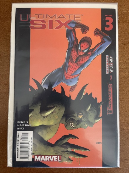 Ultimate Six Comic #3 Marvel Comics Spiderman