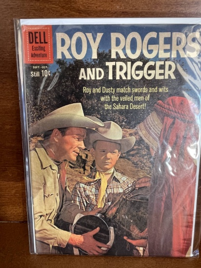 Roy Rogers and Trigger Comic #139 Dell 1960 Silver Age Western Comic 10 Cents