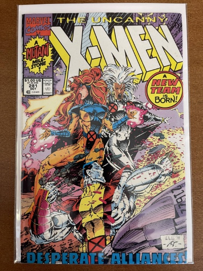 Uncanny X-Men Comic #281 Marvel Comics 1st Printing KEY 1st Appearance Trevor Fitzroy