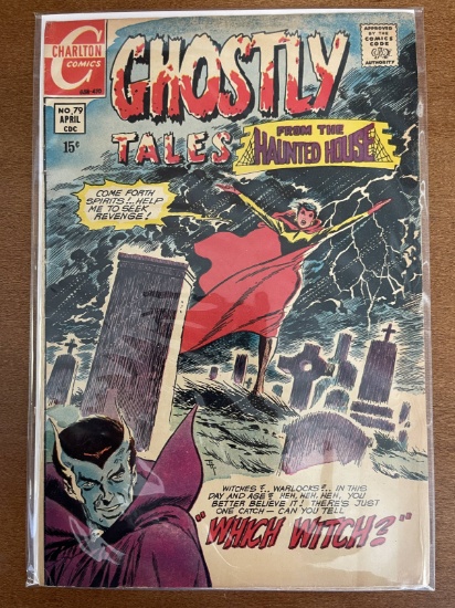 Ghostly Tales Comic #79 Charlton Comics 1970 Bronze Age Horror Comic 15 Cents