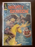 Mighty Samson Comic #30 Gold Key 1975 Bronze Age 25 Cents Painted Cover