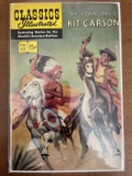 Classics Illustrated 15 Cents Adventures of Kit Carson #6 Golden Age Literature Comic 1953 Western C