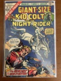Marvel Giant Sized Kid Colt Night Rider #3 Bronze Age 1975 Western Comic 50 Cents