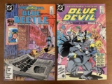 2 BLUE Comics Blue Beetle #9 and Blue Devil #30 DC Comics GORILLA GRODD
