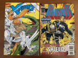 2 Marvel Comics X-Force #6 and Punisher #11 Onslaught Impact 2 Rob Liefeld