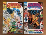 2 Guardians of the Galaxy Comics #27-28 Marvel Includes the Masters of Evil