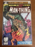 The Man-Thing Comic #3 Marvel 1980 Bronze Age 40 Cents