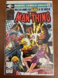 The Man-Thing Comic #8 Marvel 1981 Bronze Age 50 Cents Chris Claremont