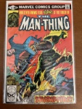 The Man-Thing Comic #10 Marvel 1981 Bronze Age 50 Cents Chris Claremont