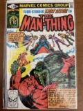 The Man-Thing Comic #11 Marvel 1981 Bronze Age 50 Cents KEY FINAL ISSUE