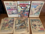 8 Bronze Age Coverless Comics Fantastic Four Defenders Stan Lee