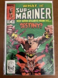 What If? Comic #41 Sub-Mariner Had Saved Atlantis Marvel Comics 1983 Bronze Age
