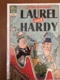 Laurel and Hardy Comic #4 Dell 1963 Silver Age Cartoon Comic 12 Cents