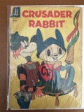 Four Color Comic #735 Dell 1956 Silver Age Cartoon Comic Crusader Rabbit 10 Cents