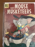 Four Color Comic #764 Dell 1957 Silver Age Cartoon Comic Mouse Musketeers 10 Cents