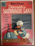 Four Color #1198 Dell Donald in Mathmagic Land 1957 Silver Age Cartoon Comic 15 Cents
