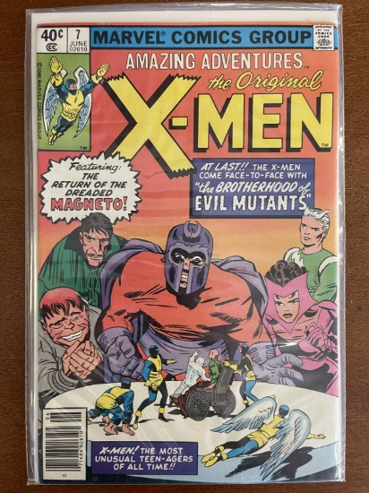 Amazing Adventures Comic #7 Marvel X-Men 1980 Bronze Age Stan Lee Jack Kirby